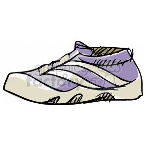  Clothing shoe shoes   Clth003c Clip Art Clothing sneaker cartoon