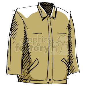  Clothing coat jacket jackets   Clthg013C Clip Art Clothing 