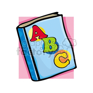 supplies education school book books homework abc  book121.gif Clip Art Education Books abc alphabet letters