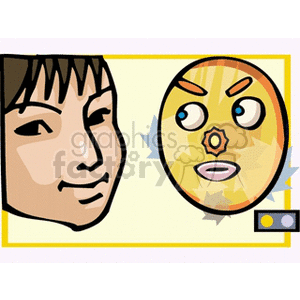 faces clipart. Commercial use image # 139776