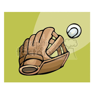   baseball glove mit balls baseballs  glove.gif Clip Art Entertainment 