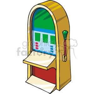slot machine clipart. Royalty-free image # 140160