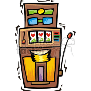  gambling casino casinos las vegas slot machine machines   lv075-c Clip Art Entertainment Las Vegas 