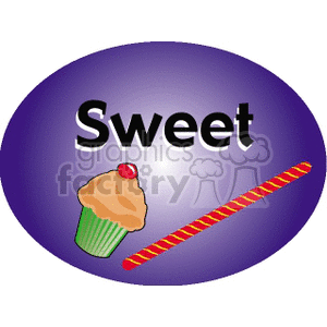   sweet cupcake cupcakes food snack snacks  FOODGROUPS07.gif Clip Art Food-Drink 