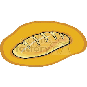   food bread loaf loafs  frenchbread.gif Clip Art Food-Drink Bread 
