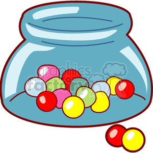   food candy sweets junkfood jar jars  candy201.gif Clip Art Food-Drink Candy 
