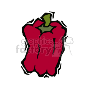 red_pepper clipart. Royalty-free image # 142346
