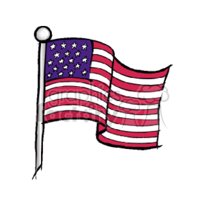   4th of july independence day america usa united states flag flags  us_flag.gif Clip Art Holidays 4th Of July 