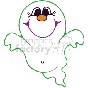 friendly ghost clipart. Royalty-free image # 144896