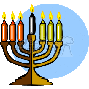 8_candle clipart. Royalty-free image # 145050