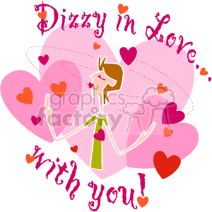 dizzy_love_you-043 clipart. Commercial use image # 145776