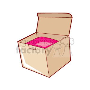   box boxes storage  box501.gif Clip Art Household 
