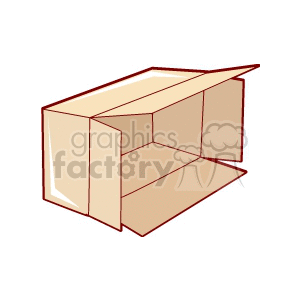   box boxes storage  box519.gif Clip Art Household 
