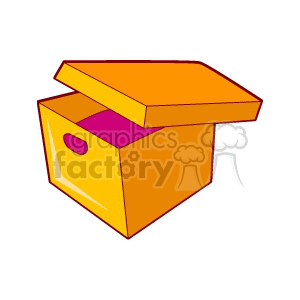 box boxes storage  box529.gif Clip Art Household 