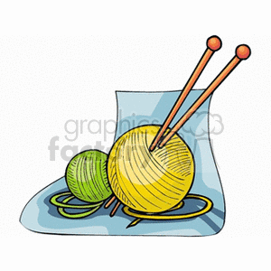 clewknitting-pin clipart. Commercial use image # 146516