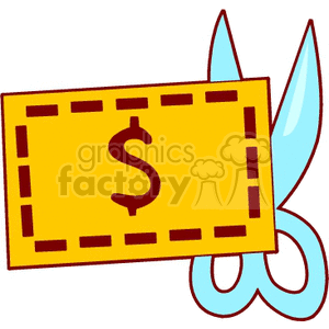   sale sales coupon coupons money save discount discounted scissor scissors  coupon800.gif Clip Art Household 