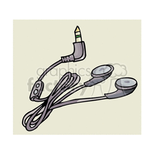 earphone4 clipart. Royalty-free image # 147210