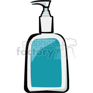   bottle lotion soap bottles bottle  BHI0104.gif Clip Art Household Interior 