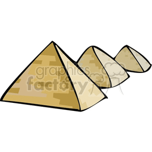pyramid2 clipart. Commercial use image # 148873