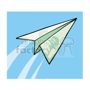 paper airplanes clipart. Royalty-free image # 149775