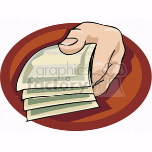 goldcash clipart. Commercial use image # 149807