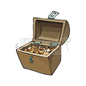   treasure treasures chest chests jewels money gold coin coins  hoarding.gif Clip Art Money 