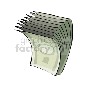 dollar bills clipart. Commercial use image # 149843
