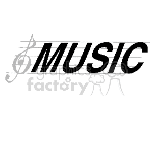 MUSICTITLE clipart. Royalty-free image # 150038