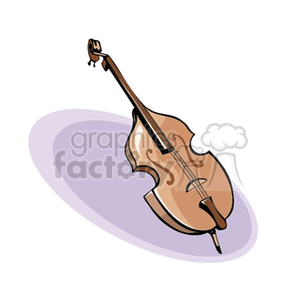 bassviol2 clipart. Commercial use image # 150574