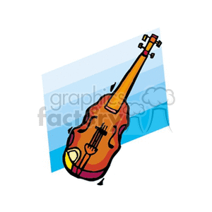 cello cartoon clipart. Commercial use image # 150578