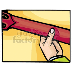 fingerboardhand5 clipart. Commercial use image # 150592