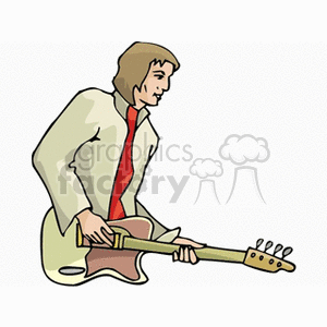 guitarist10 clipart. Royalty-free image # 150612