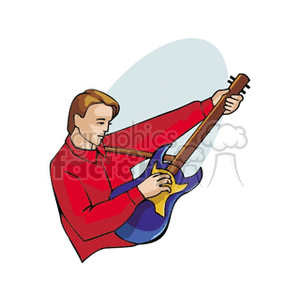 guitarist4 clipart. Commercial use image # 150616