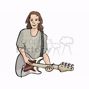 guitarist8 clipart. Commercial use image # 150620