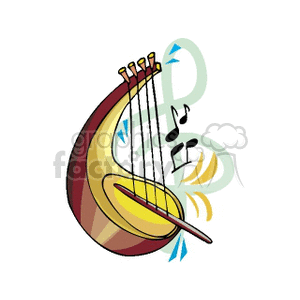 harp4 clipart. Royalty-free image # 150628