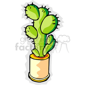  plant plants desert cactus cactuses  cactus0004.gif Clip Art Nature Plants 