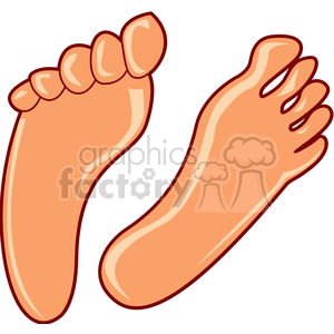   feet foot people human  feet201.gif Clip Art People 