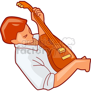 guitarplayer300 clipart. Commercial use image # 154419