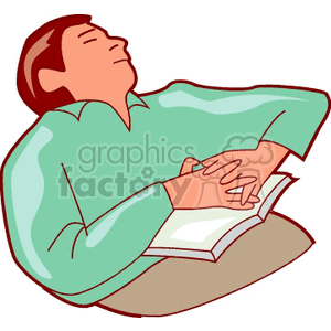  man guy people sleep sleeping reading tired  sleeping700.gif Clip Art People 