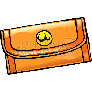 A Western Style Wallet clipart. Commercial use image # 156812