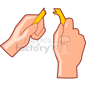hand hands break pencil pencils  break801.gif Clip Art People Hands broken broke