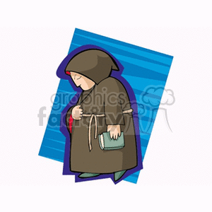 coenobite clipart. Commercial use image # 160024