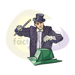 magician  clipart. Royalty-free image # 160036