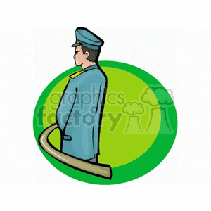   police policeman law officer security guard cop cops  security2.gif Clip Art People Occupations 