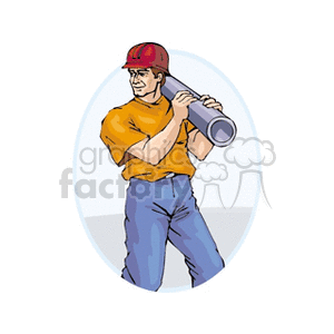 worker2 clipart. Commercial use image # 160545