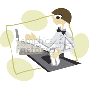 retail checkout clipart. Royalty-free image # 160939