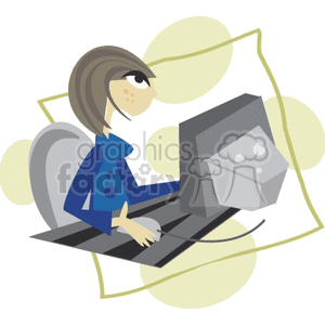 computer programmer clipart. Royalty-free image # 160943