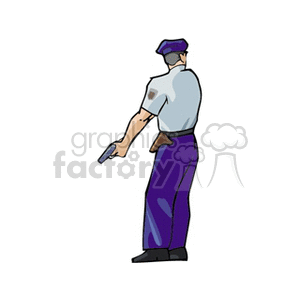 copgun clipart. Commercial use image # 161518