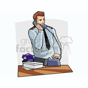 copphone clipart. Royalty-free image # 161520