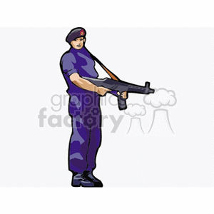   police officer cop cops law crime policeman policemen swat gun guns  effective4.gif Clip Art People Police-Firemen 